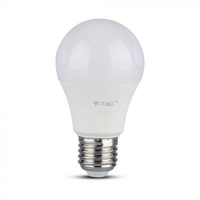 Лампа светодиодная V-TAC, E27, 9 Вт, 4000К, SKU 229