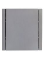 FORTE&PIANO Выключатель 1-клавишный проходной 10А FP503 сталь IEK
