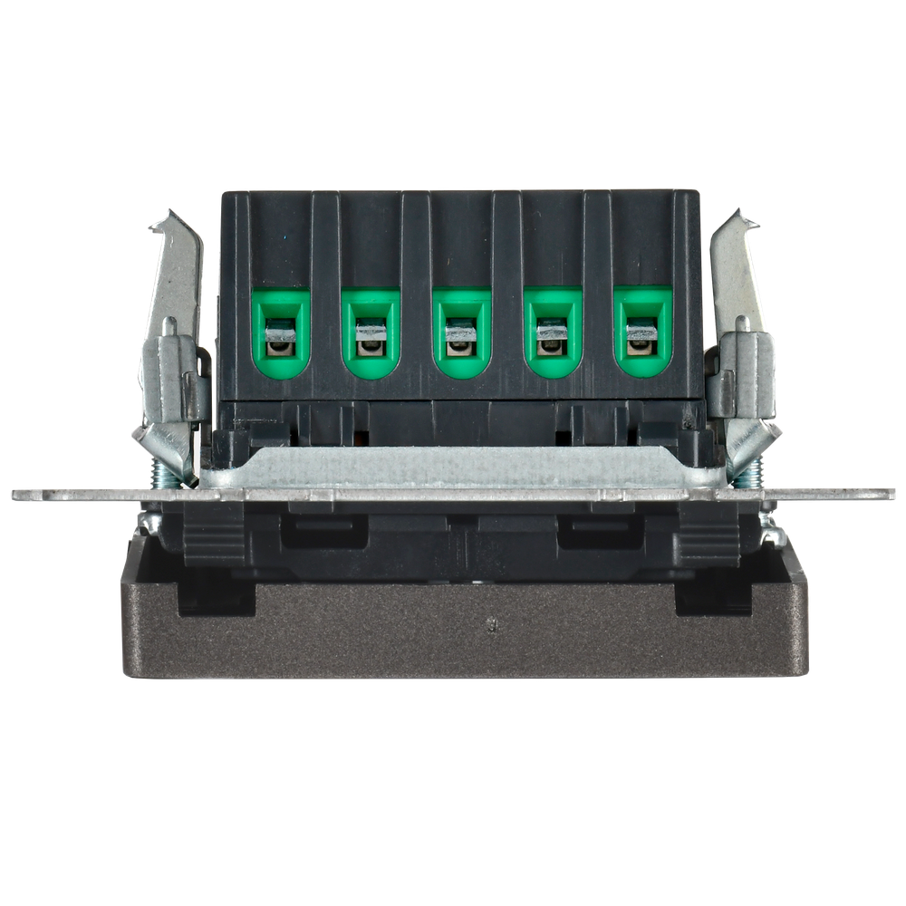 BRITE Кнопка звонка с индикацией для отелей 10А ВС10-1-9-БрТБ темная бронза IEK