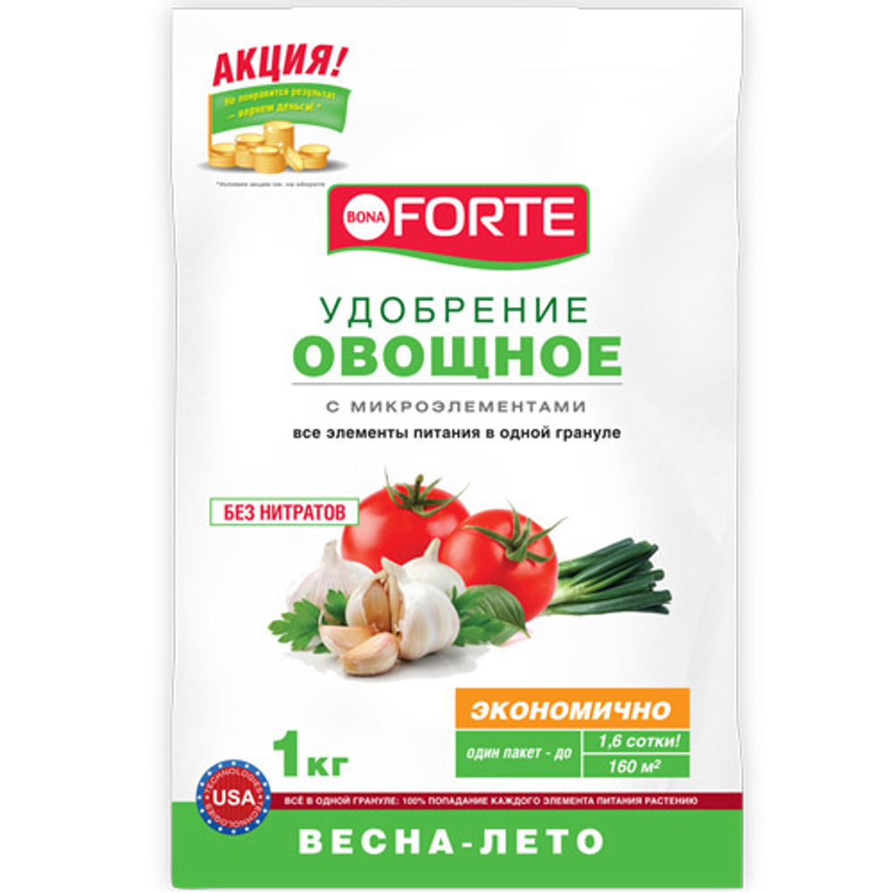 Удобрение NPK 10-20-20 Овощное 1кг BF23010211