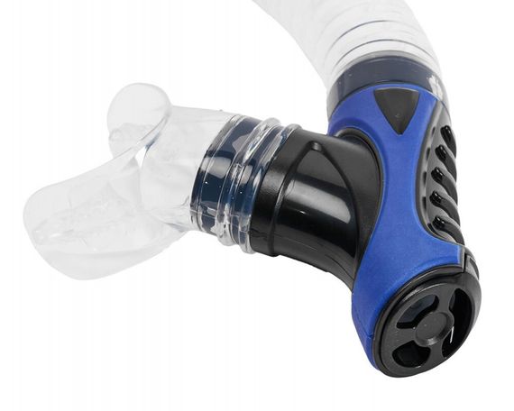 Трубка Seac Reverse Dry прозрачный/синий