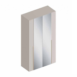 Тефия Шкаф 4-х дверный с зеркалом