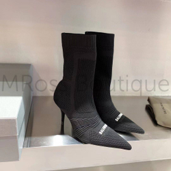 Текстильные ботильоны Balenciaga (Баленсиага) Knife 2.0 80mm Bootie