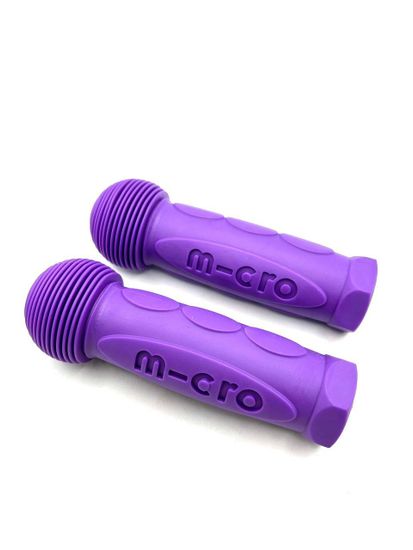 Резиновые ручки сиреневые