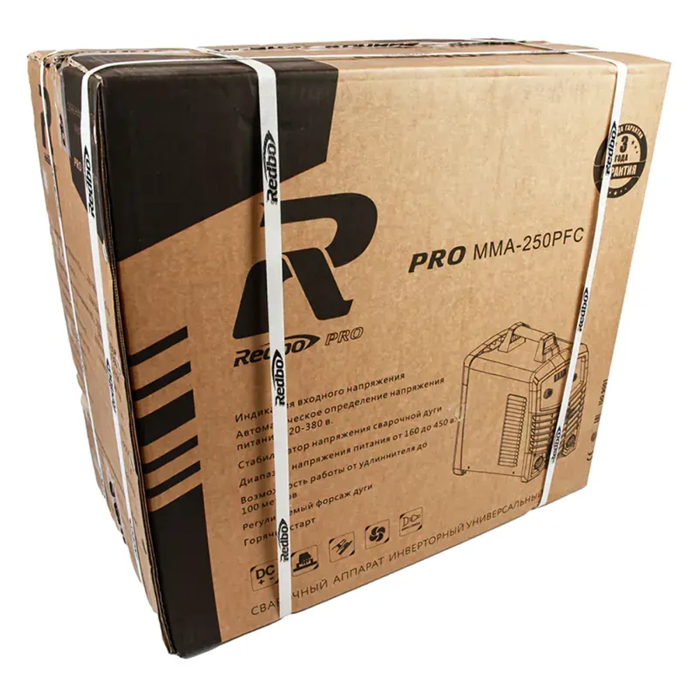Redbo Pro MMA-250PFC сварочный инвертор 16534