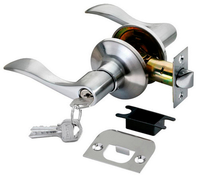 Ручка RUCETTI HK-03 L SC матовый хром, ключ-фиксатор