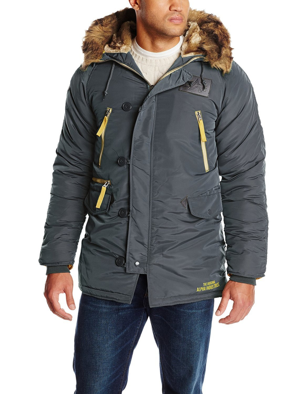 Куртка Аляска - N-3B Inclement Parka (стальной синий - s. blue)