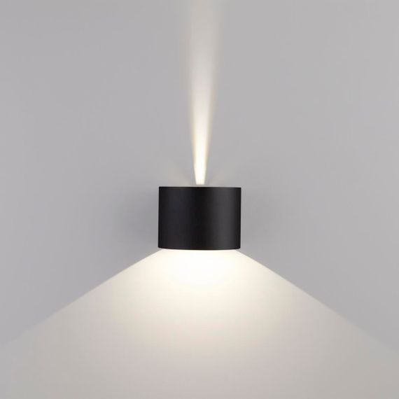 Уличный настенный светодиодный светильник Elektrostandard 1518 Techno LED Blade черный a038828