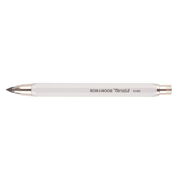 Карандаш цанговый металлический KOH-I-NOOR VERSATIL 5340, 5,6 мм, серебряный