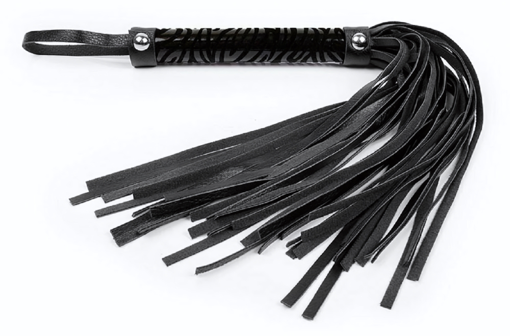Плеть Notabu BDSM черная 39 см