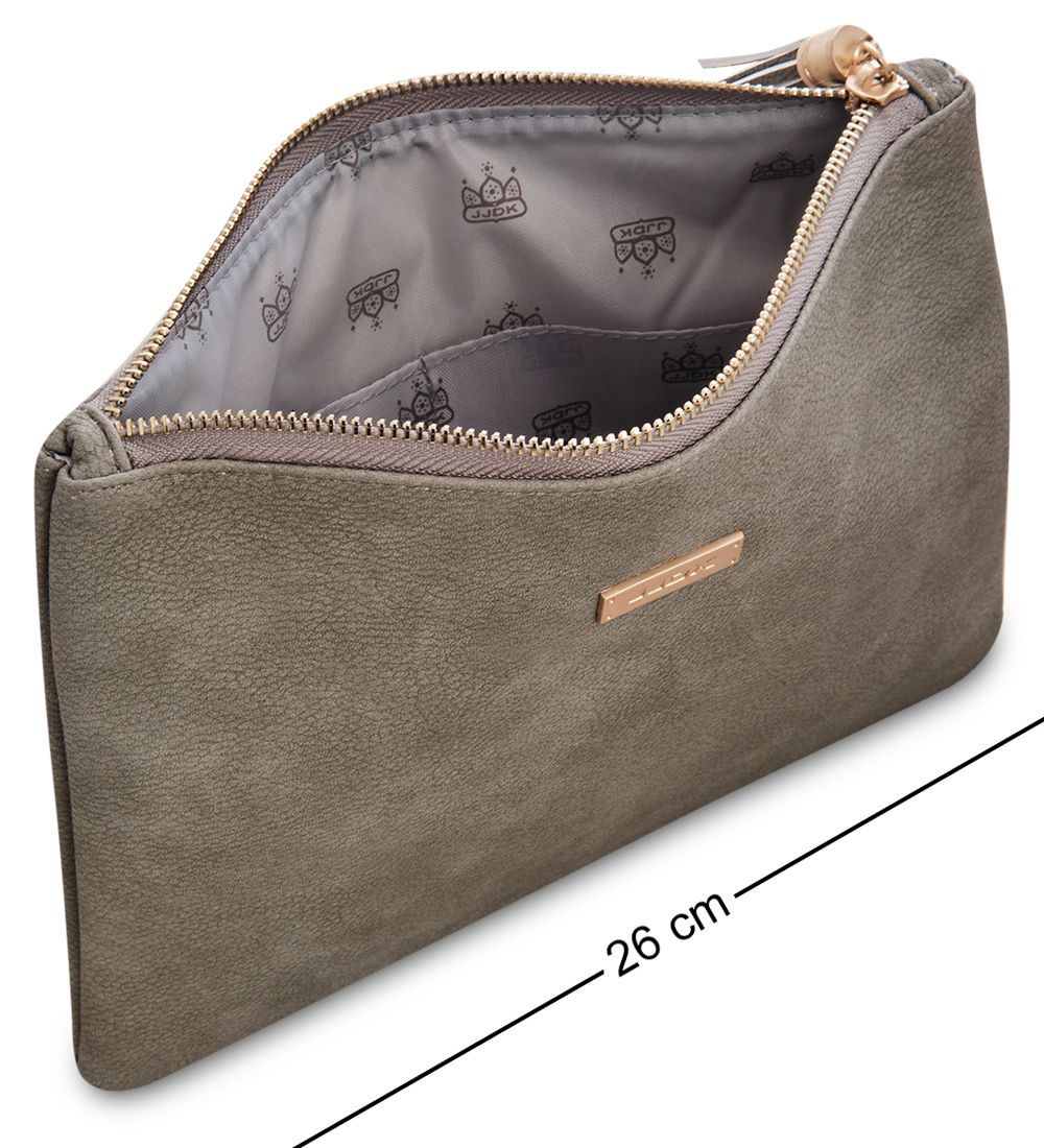 JJDK-61261 Клатч «Lily» серый