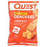 Quest Nutrition, Сырные крекеры, чеддер, 4 пакетика по 30 г (1,06 унции)