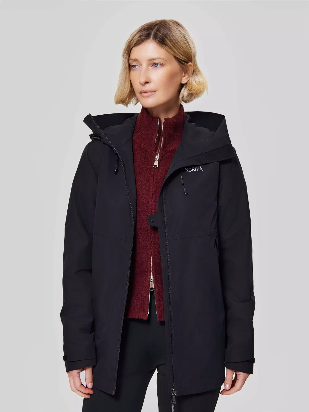 Куртка женская БИЯ (BIYA) NORPPA чёрный