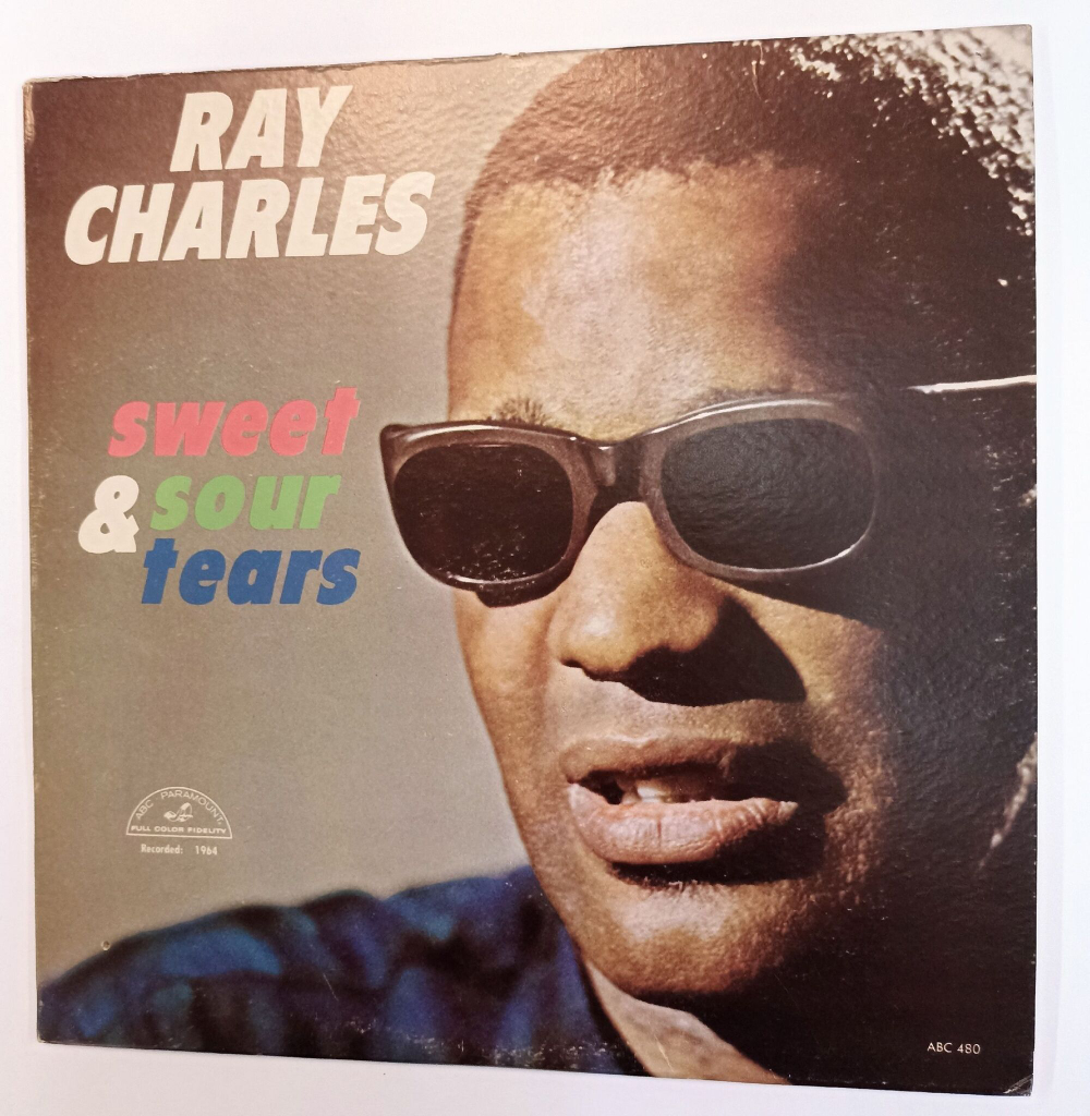 Винтажная виниловая пластинка LP Ray Charles Sweet and Sour Tears (USA 1964)