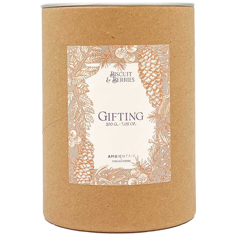 Свеча ароматическая gifting, bisquit&berries, 40 ч