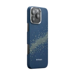 Чехол Pitaka StarPeak Tactile Woven case для iPhone 16 Pro, Milky Way Galaxy (KI1601PMYG)