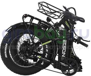 Электровелосипед Jetson V20 BAGIRA X (48v/25Ah) - Чёрный фото №4