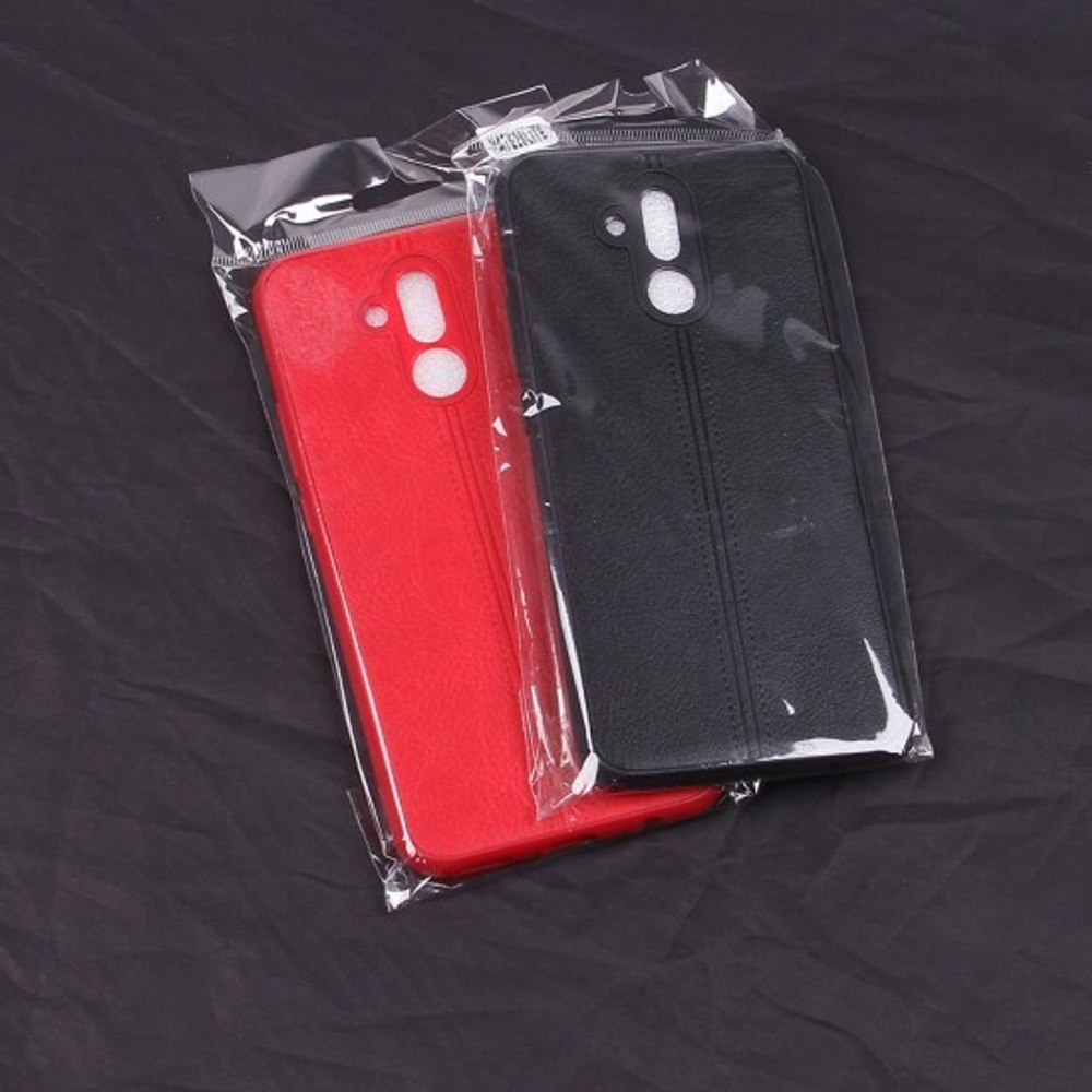 Панель из экокожи для Huawei Mate 20 lite, 010498 Красный