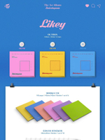 Альбом TWICE - TWICETAGRAM 1st Album MATTE 3 Version SET