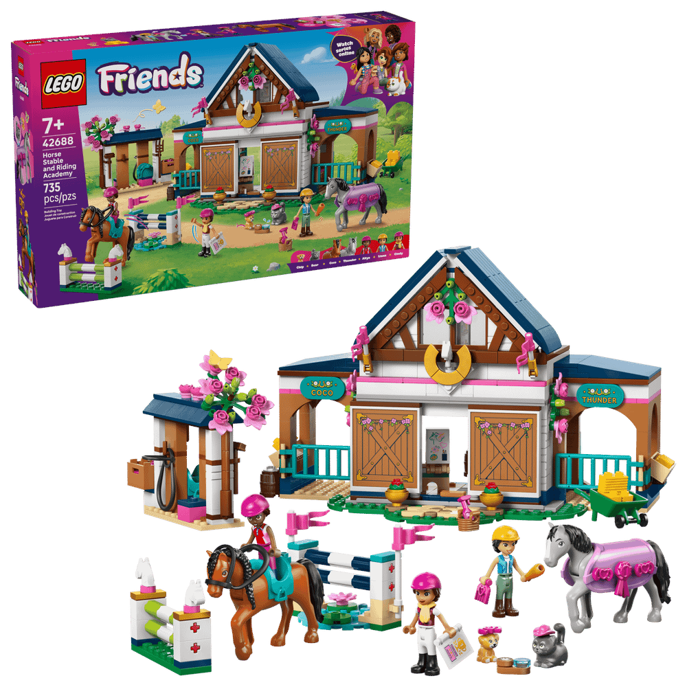 Конструктор LEGO Friends 42688 Horse Stable and Riding Academy