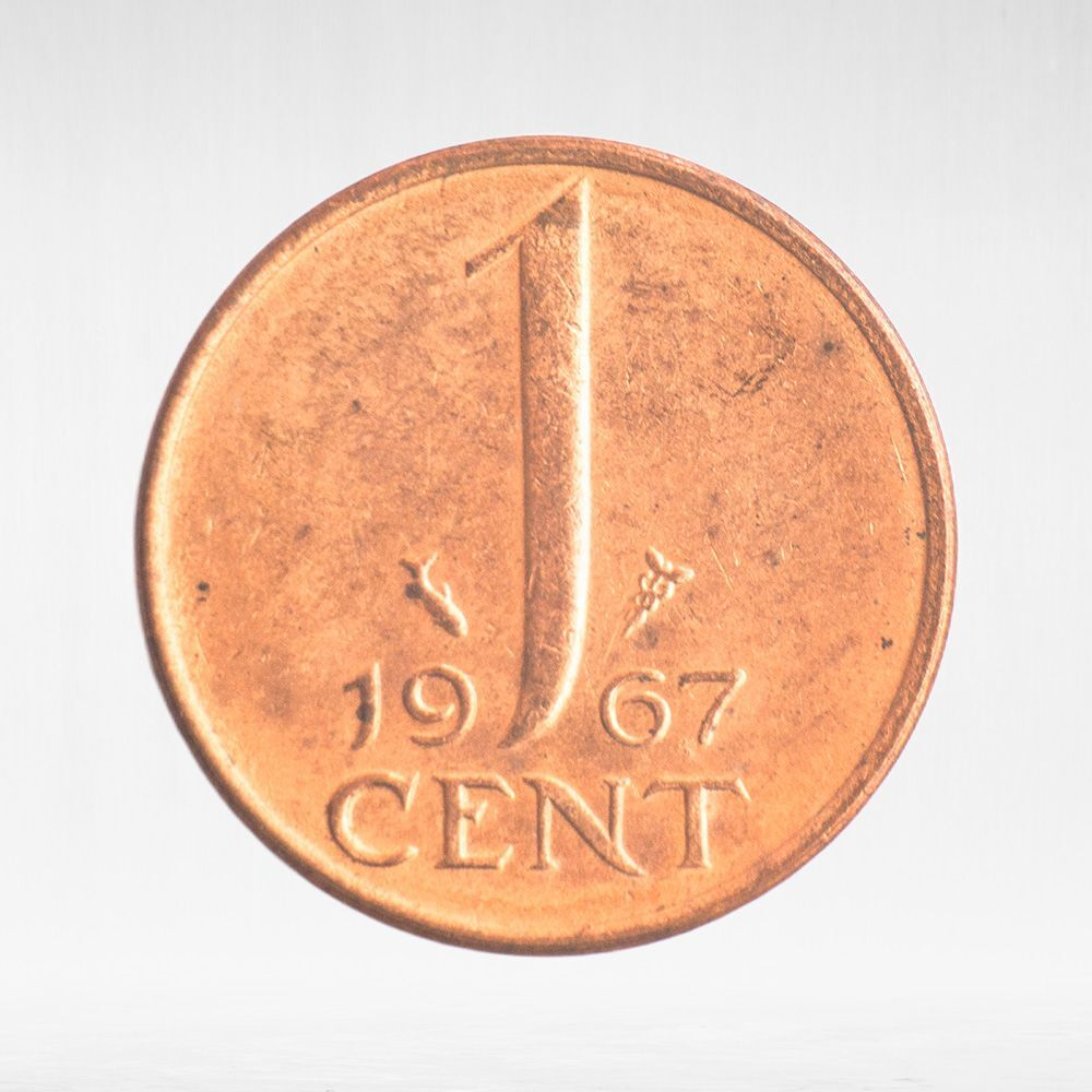 Netherlands, 1 Cent - Juliana, 1967, XF