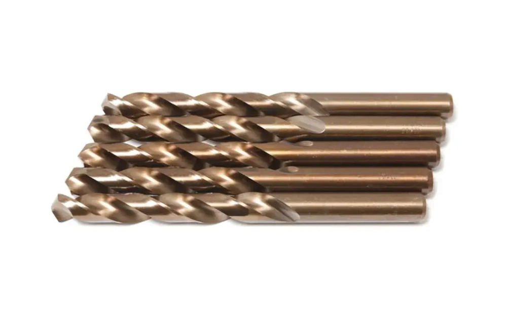 Сверло по металлу 12.5мм HSS+Co(5шт), в пластиковом футляре RockForce##Rock FORCE RF-DSP125H