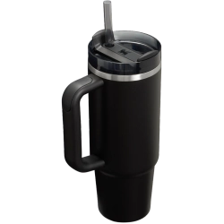Термокружка Stanley Quencher H2.0 с трубочкой 0,887L чёрная