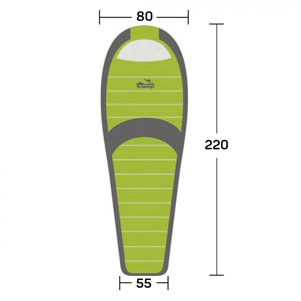 Мешок спальный Tramp Hiker Regular / Левый