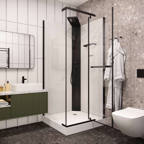 Кабина MiMi901B душевая Ceruttispa (90x90x215-225)