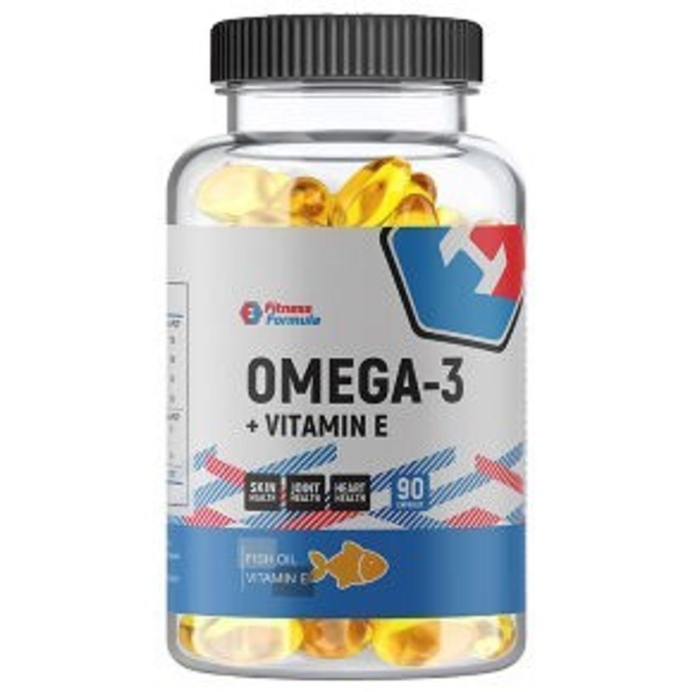 Omega-3 + Vitamine E 90 caps