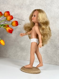 Кукла Nines виниловая 34см Leslie без одежды (1440W7)