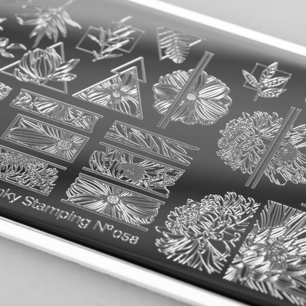 Swanky Stamping Пластина для стемпинга 058,