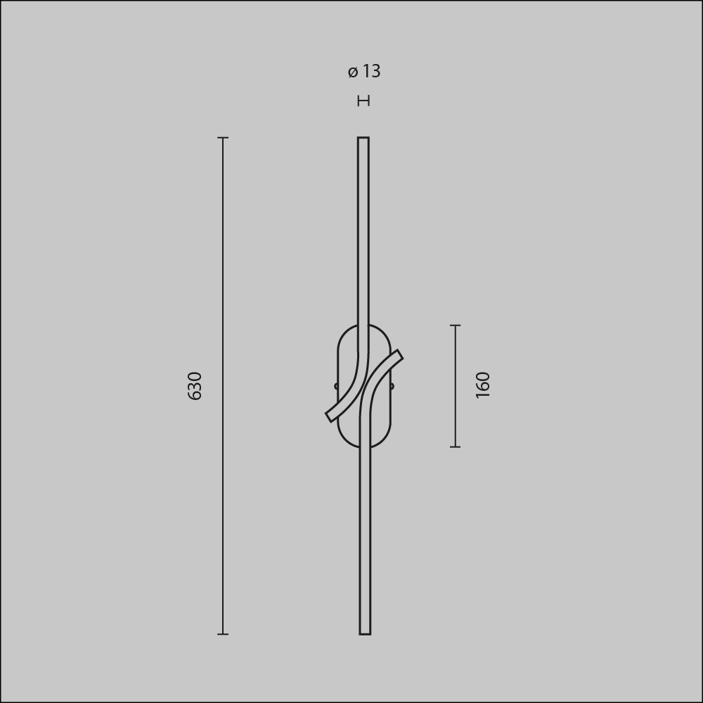Настенный светодиодный светильник Maytoni Renaissance MOD256WL-L5BS3K2