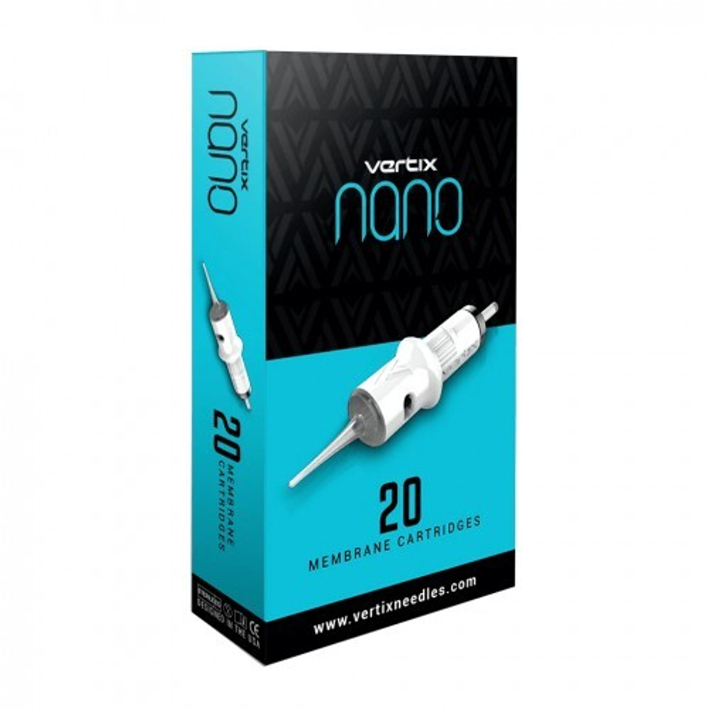Картридж для татуажа "Vertix NANO Round Liner 25/1RLLT" 20 шт.