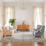 Тумба под телевизор, 94х42х51, Грувс, напольная, для прихожей и спальни, деревянная, с резными дубовыми фасадами, дуб, Dipriz