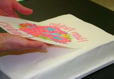 Печать на съедобной пищевой бумаге