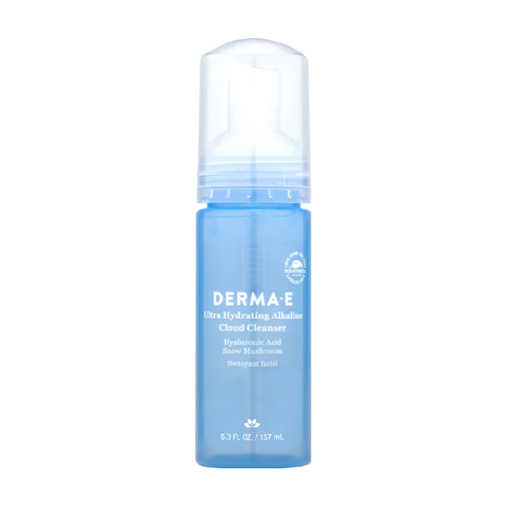 Hydrating Facial Alkaline Cloud Cleanser Увлажняющая Пенка Для Умывания 157мл (DERMA E)