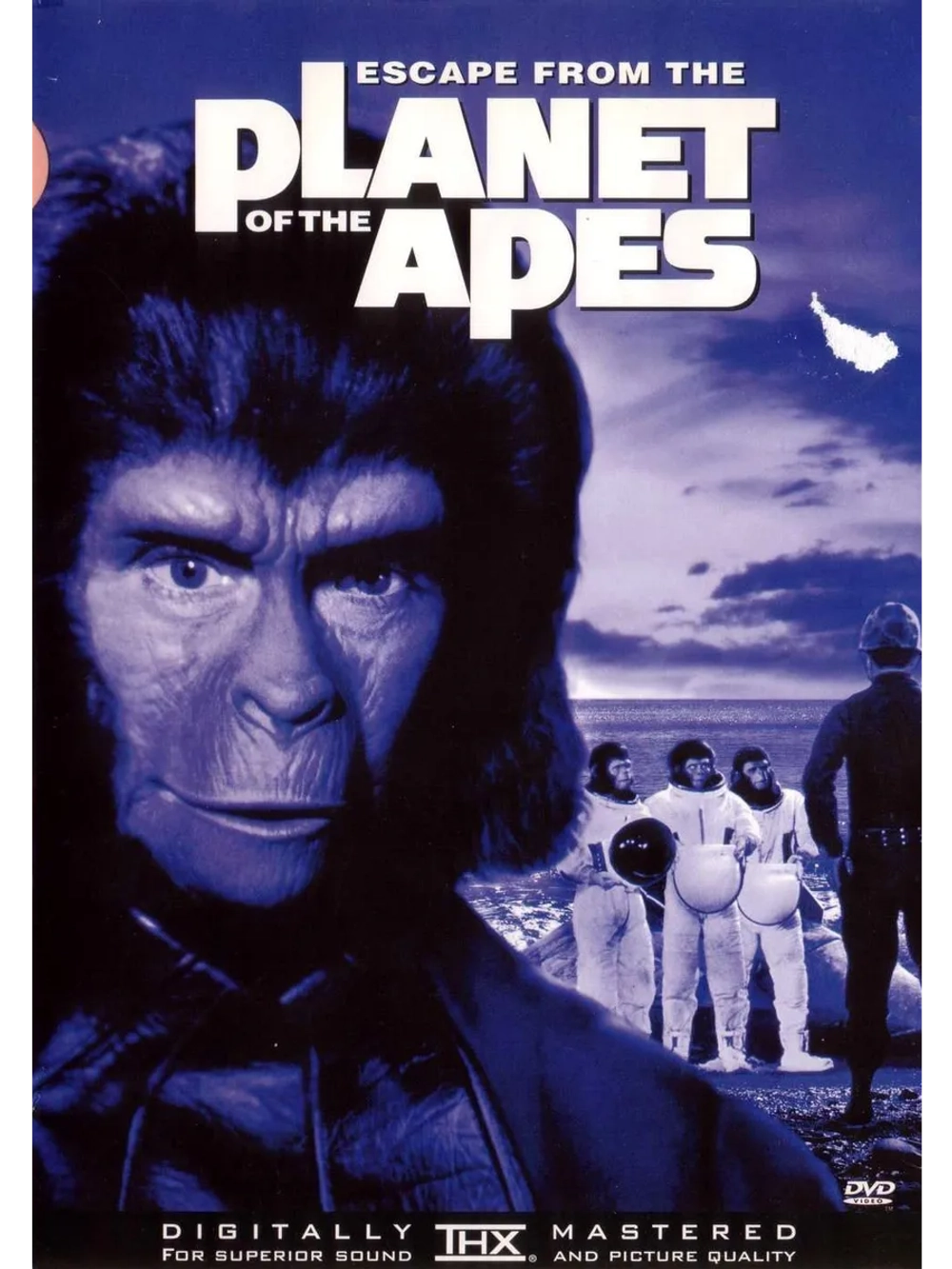Бегство с планеты обезьян (1971) (DVD-R), Русский язык.