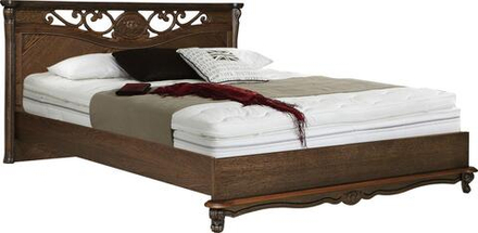 Кровать двойная «Алези» с низким изножьем