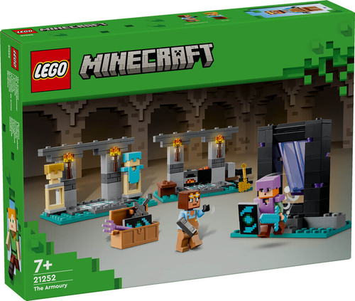 Конструктор LEGO Minecraft 21252 Оружейная палата