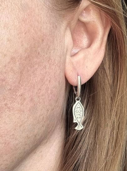 Серьги. Ихтис.