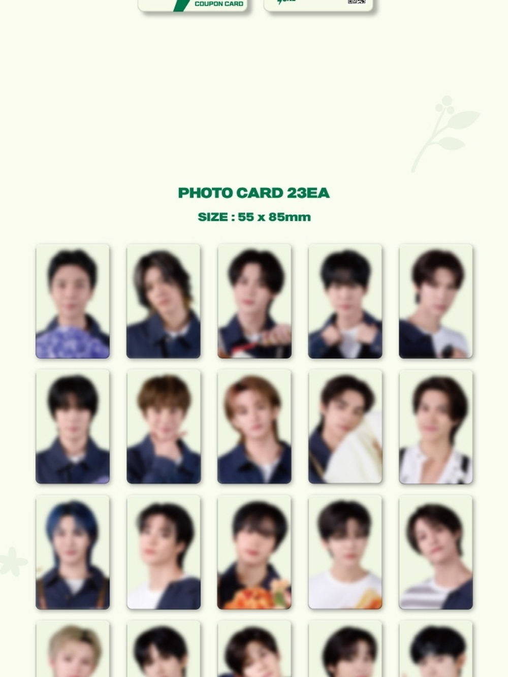 товары NCT - NCT ZONE COUPON CARD GARDENER Version