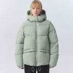 Пуховик Меч FW24 Puffer Basic Green Slate светло-серый