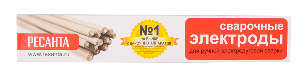 Электрод для сварки Ресанта МР-3 Ф2,5 Пачка 1 кг