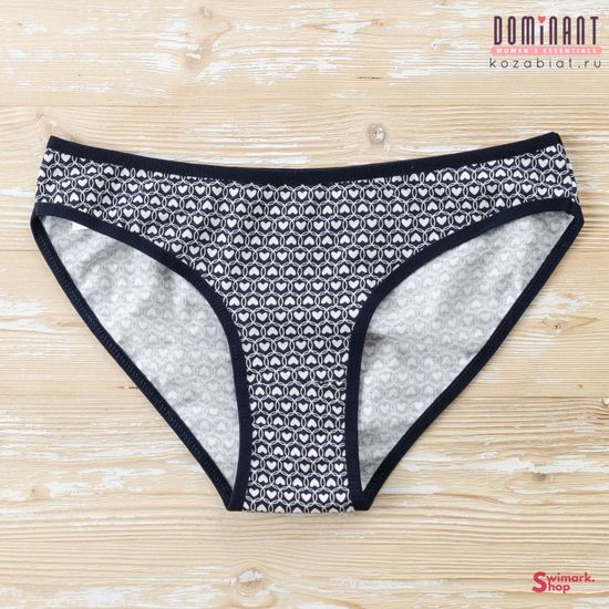 Трусики женские DOMINANT 37000-103, BIKINI, 7 шт. в уп. (неделька)