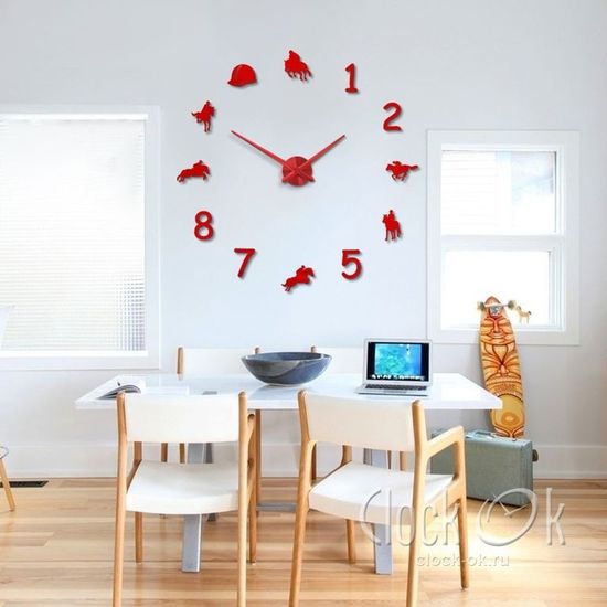 Настенные 3D часы Rodeo
