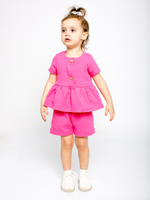 Костюм "Миюша-3", размер 122, малиновый (Ивашка)