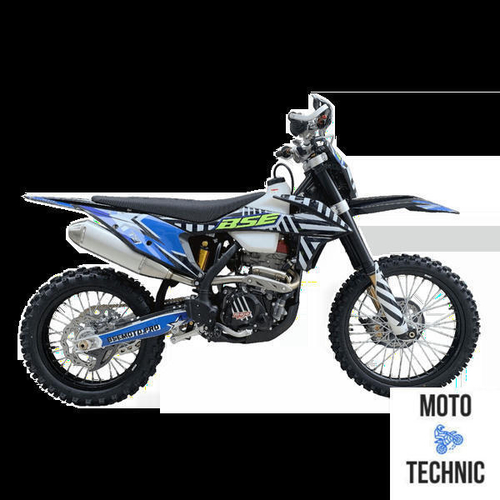 Кроссовый мотоцикл BSE T8 Blue Twister (015)