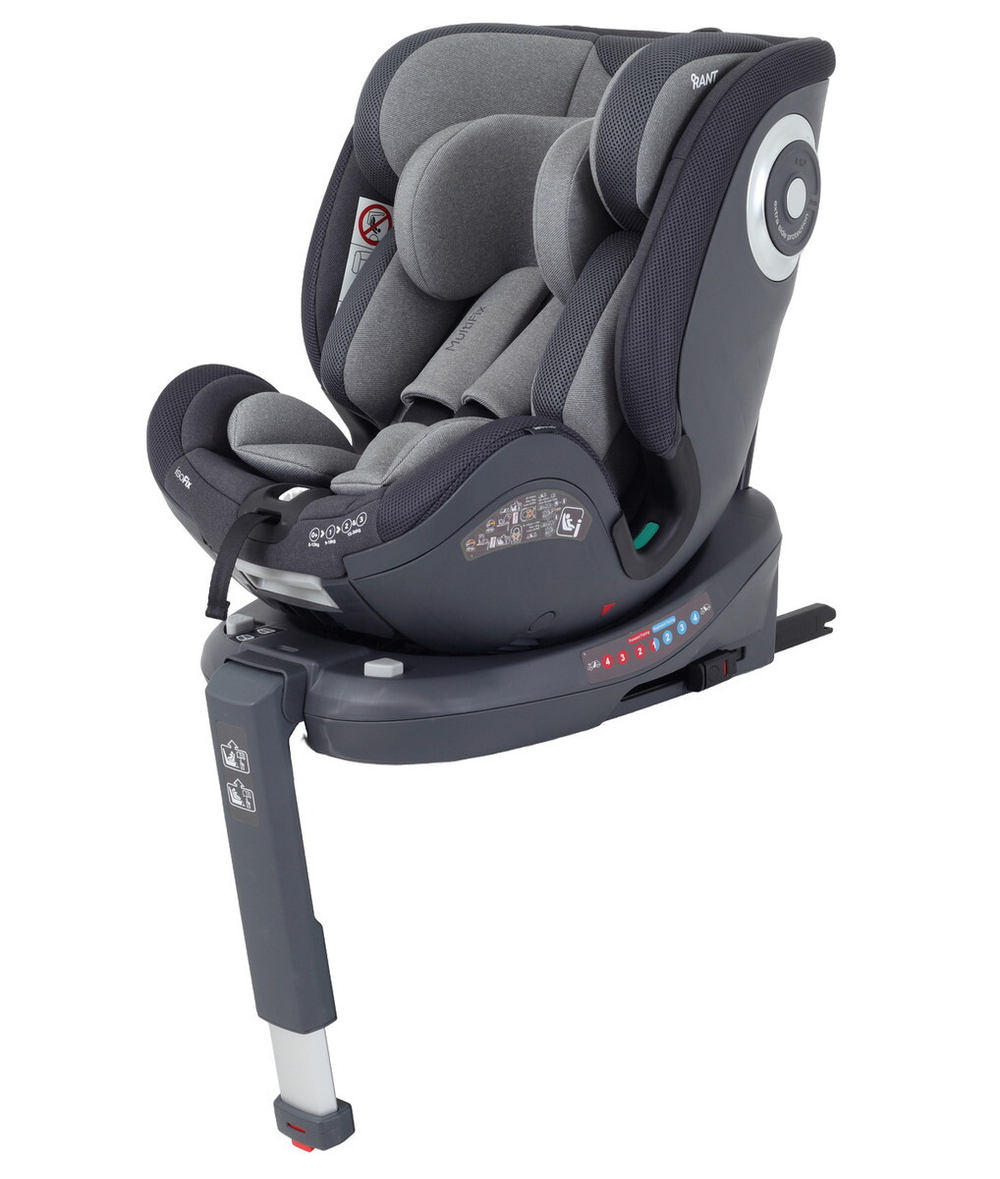 Автокресло 0-36 кг RANT TP01 MultiFix (Grey) (40-150см)