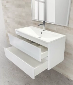 Тумба с раковиной BelBagno ALBANO 90 Bianco Lucido